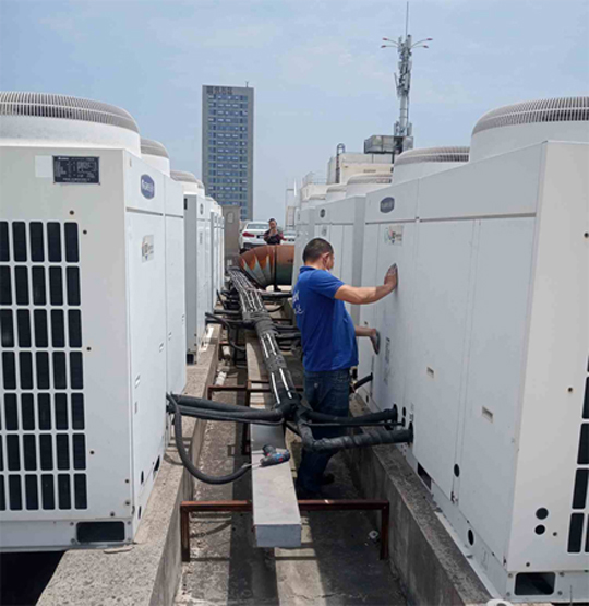 神池中央空调制热和不制冷系统维修方法